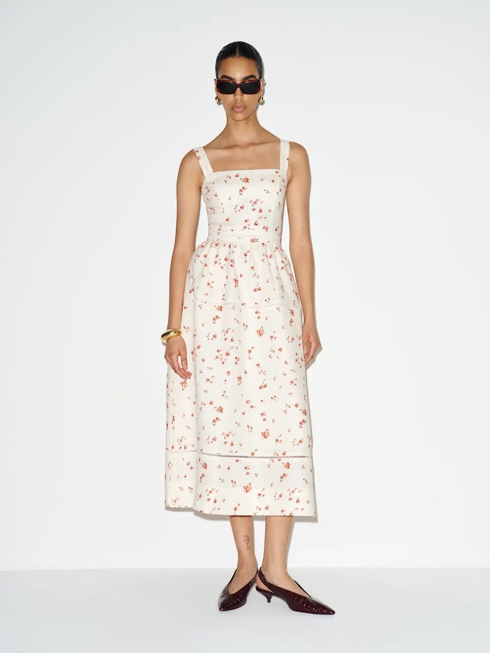 Reformation Everett Linen Dress In love, NEW WITHOUT TAGS, NEVER WORN, NO FLAWS.